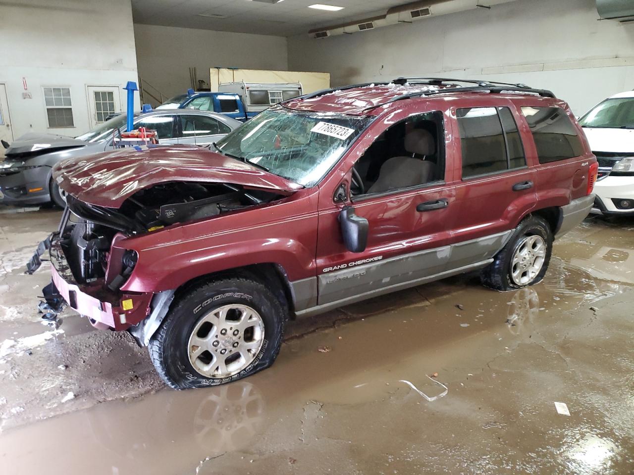 Image 1 of 1999 JEEP GRAND CHEROKEE LAREDO 1999 with VIN 1J4GW58SXXC796534