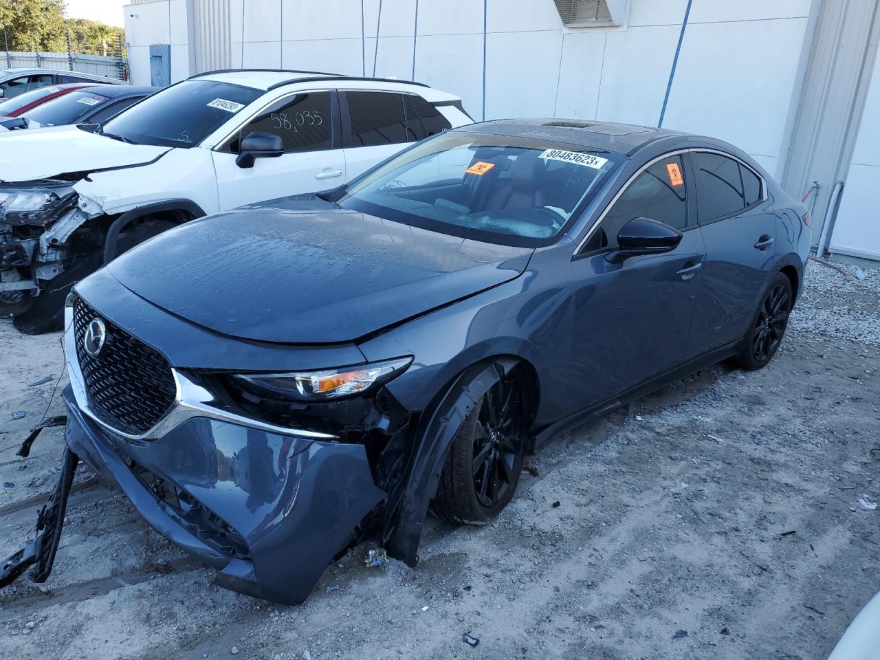 Image 1 of 2022 MAZDA 3 PREFERRED 2022 with VIN JM1BPACL6N1509690