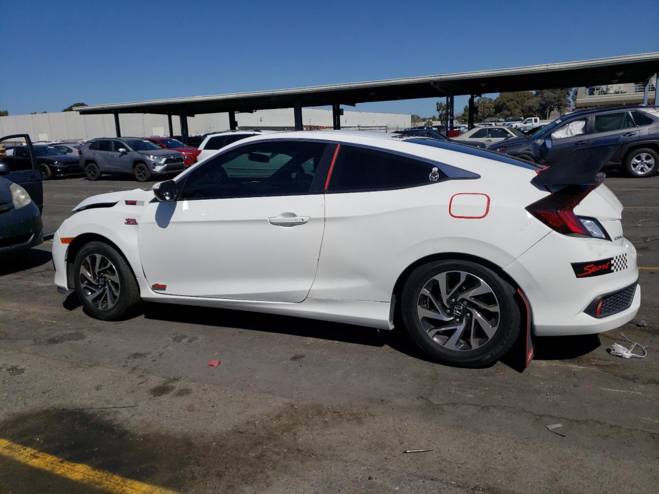 Image 2 of 2018 HONDA CIVIC LX 2018 with VIN 2HGFC4B02JH300028