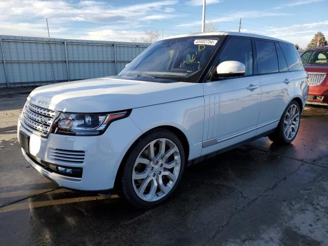 Obraz 1 z 2017 LAND ROVER RANGE ROVER HSE 2017 z VIN SALGS2FV9HA353178