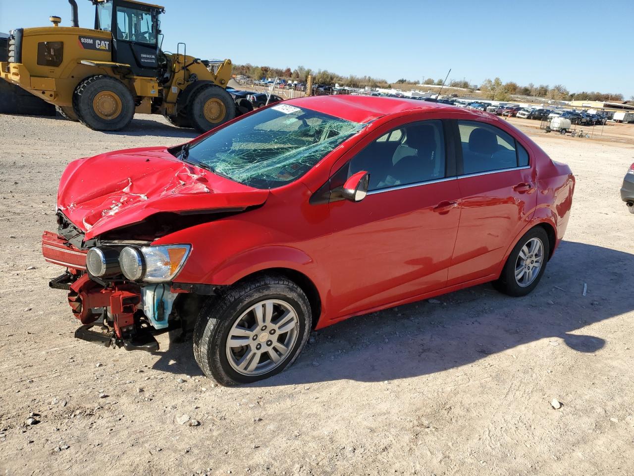 Image 1 of 2016 CHEVROLET SONIC LT 2016 with VIN 1G1JC5SH1G4127606