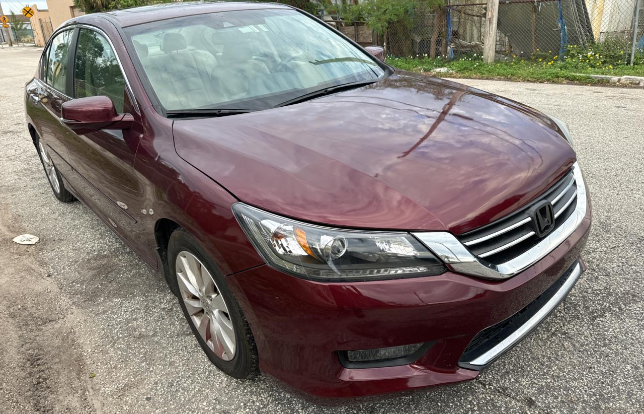 Image 1 of 2013 HONDA ACCORD EXL 2013 with VIN 1HGCR2F86DA018984