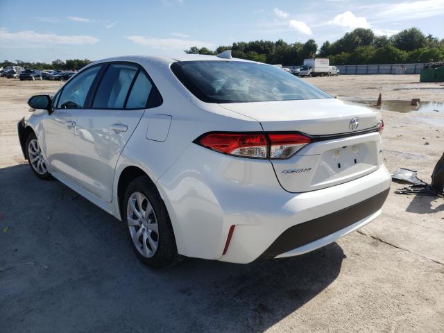 Image 3 of 2021 TOYOTA COROLLA LE 2021 with VIN 5YFEPMAE0MP160054