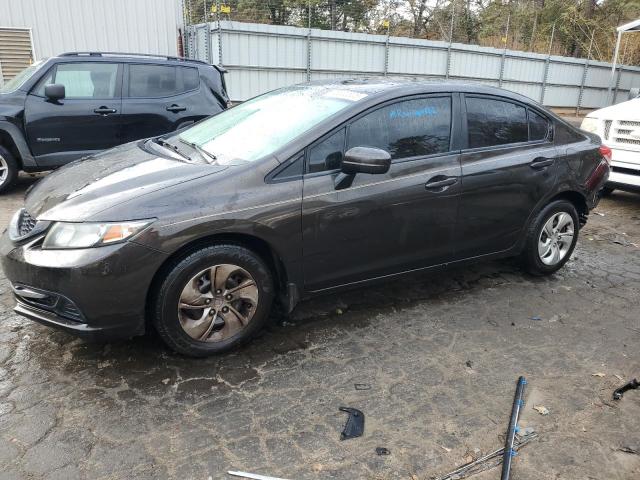 Image 1 of 2014 HONDA CIVIC LX 2014 with VIN 2HGFB2F53EH527599