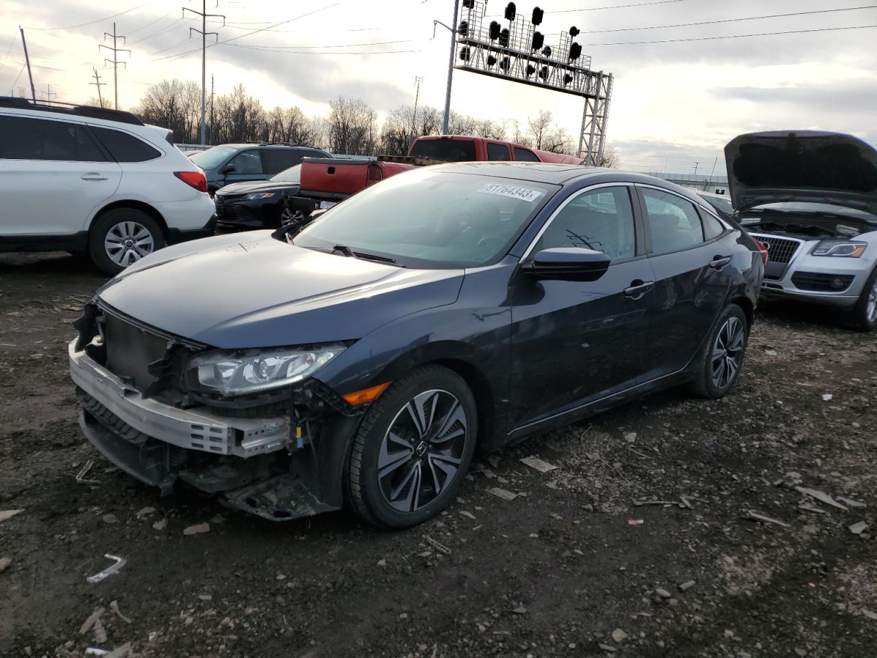 Image 1 of 2016 HONDA CIVIC EXL 2016 with VIN 19XFC1F79GE041336