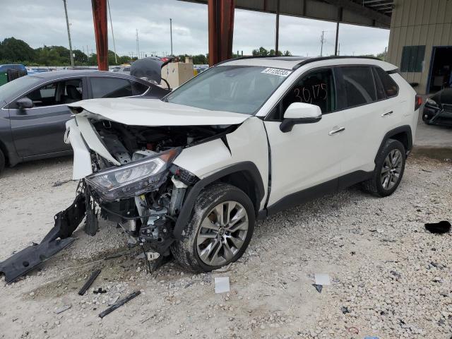 Image 1 of 2021 TOYOTA RAV4 LIMITED 2021 with VIN 2T3Y1RFV0MW171467