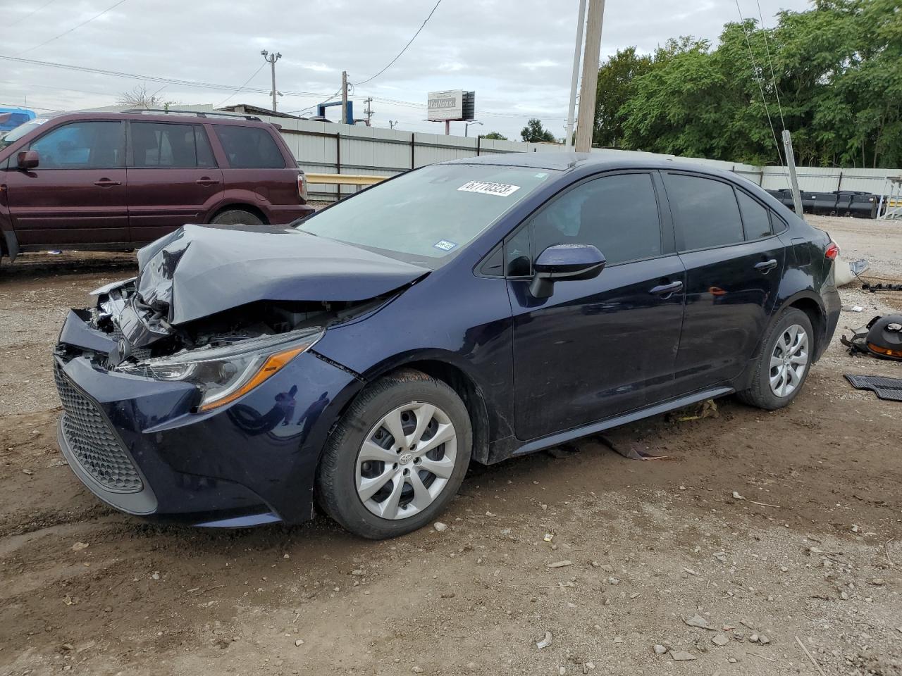 Obraz 1 z 2022 TOYOTA COROLLA LE 2022 z VIN 5YFEPMAE6NP285190