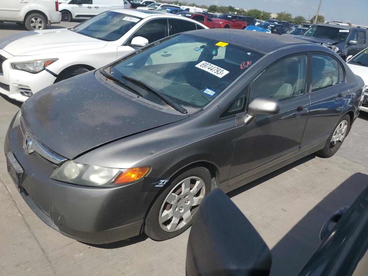 Obraz 1 z 2008 HONDA CIVIC LX 2008 z VIN 2HGFA16568H316334