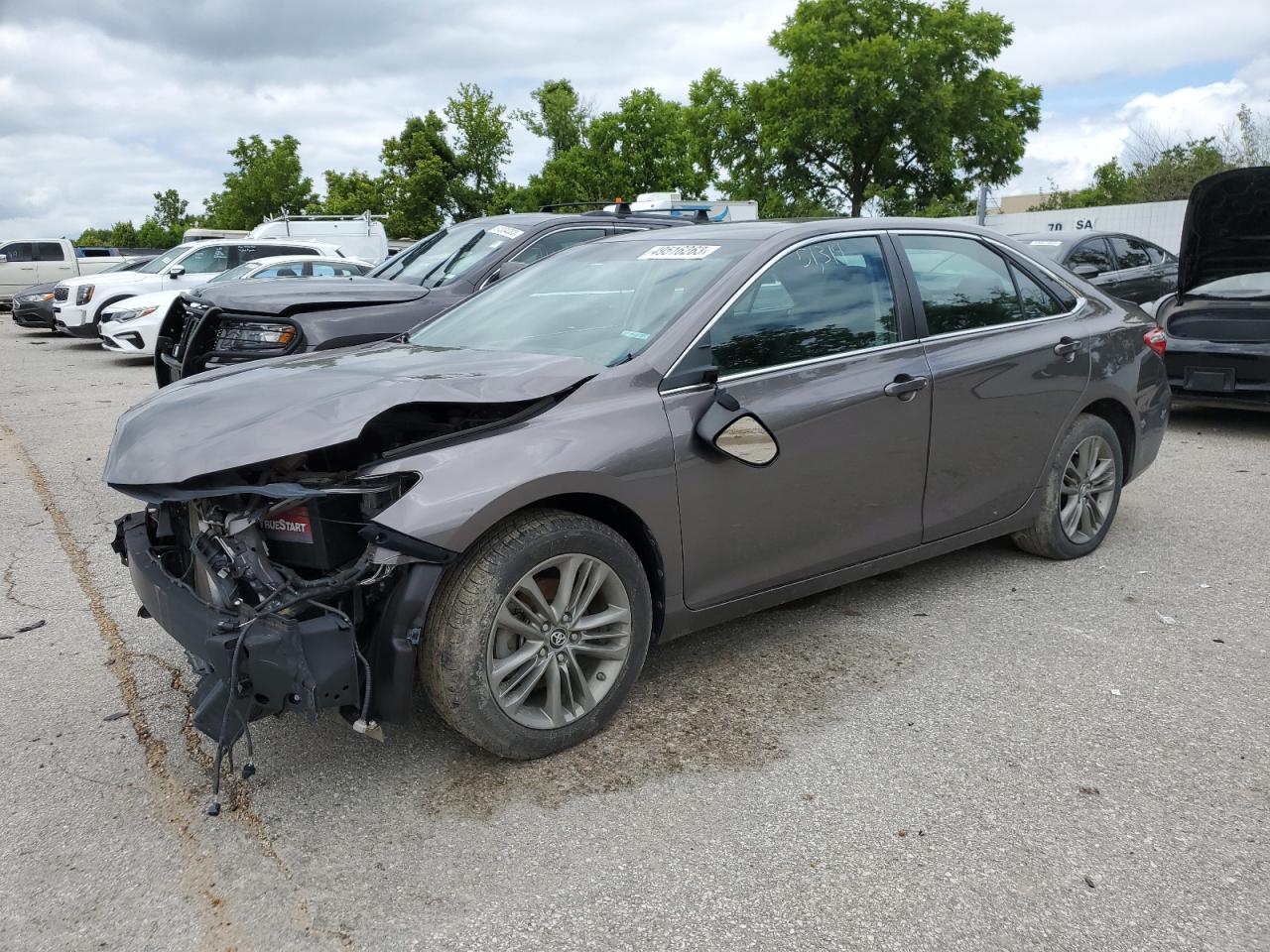 Image 1 of 2017 TOYOTA CAMRY LE 2017 with VIN 4T1BF1FK7HU617188