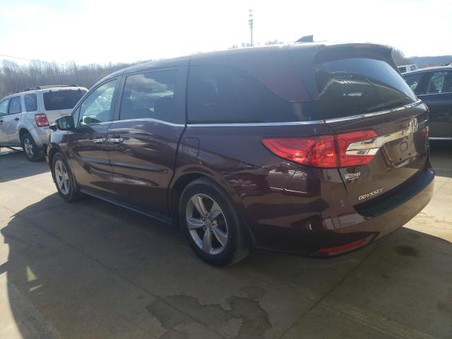 Image 2 of 2018 HONDA ODYSSEY EXL 2018 with VIN 5FNRL6H76JB028780