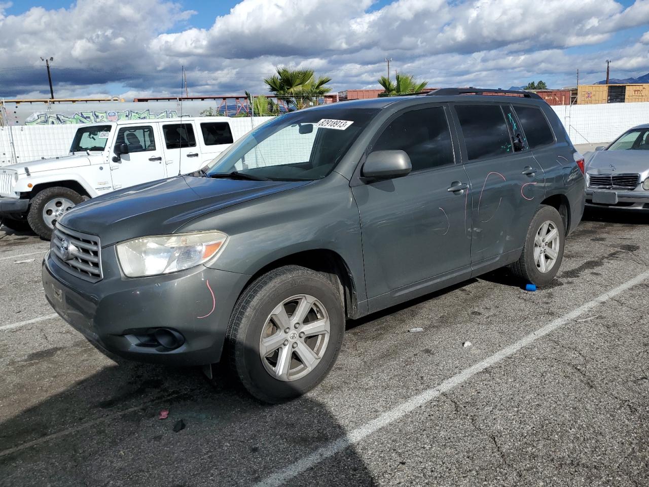 Image 1 of 2010 TOYOTA HIGHLANDER  2010 with VIN 5TDZK3EH0AS019356