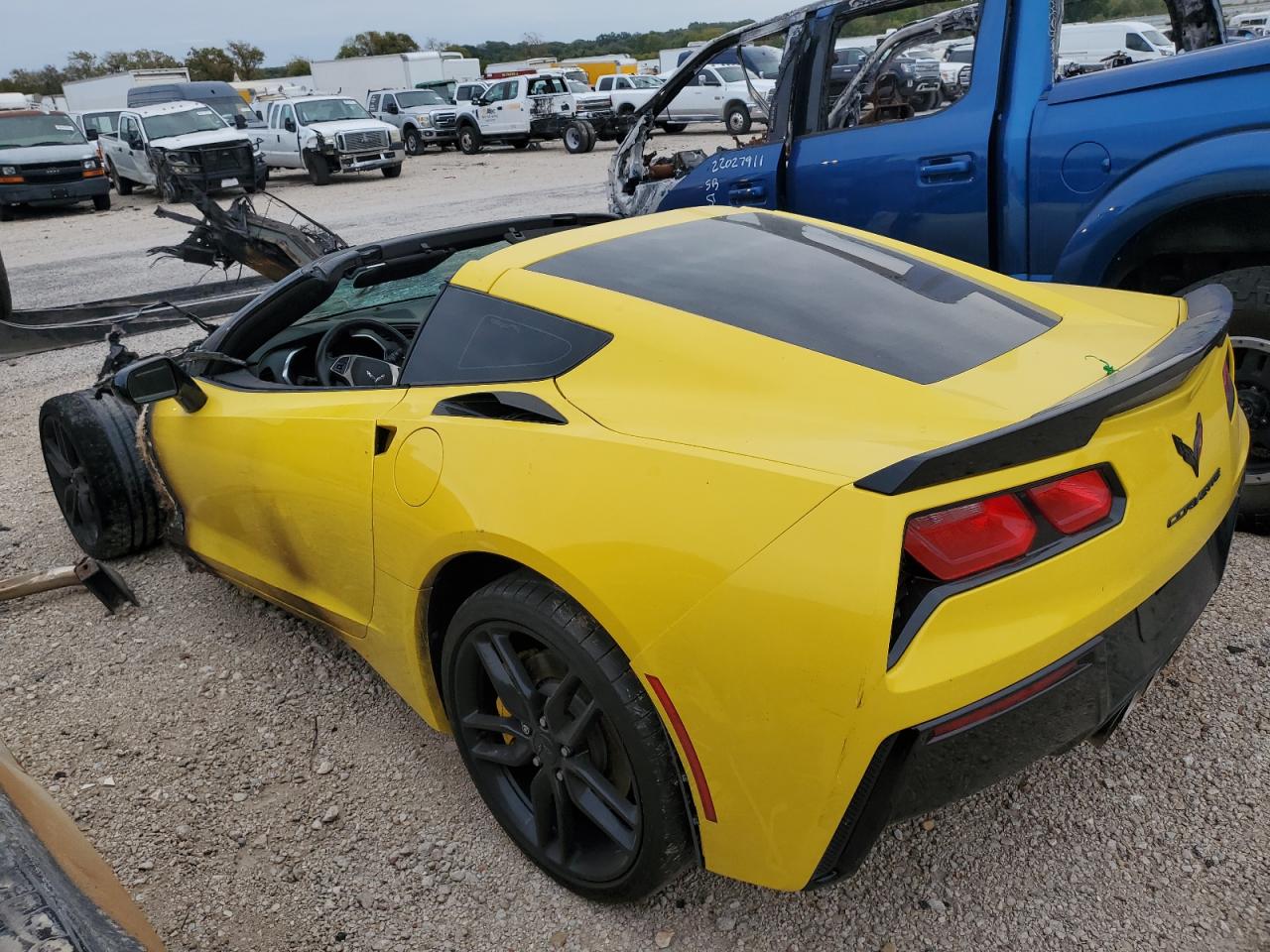 Image 2 of 2016 CHEVROLET CORVETTE STINGRAY 2LT 2016 with VIN 1G1YD2D77G5109717