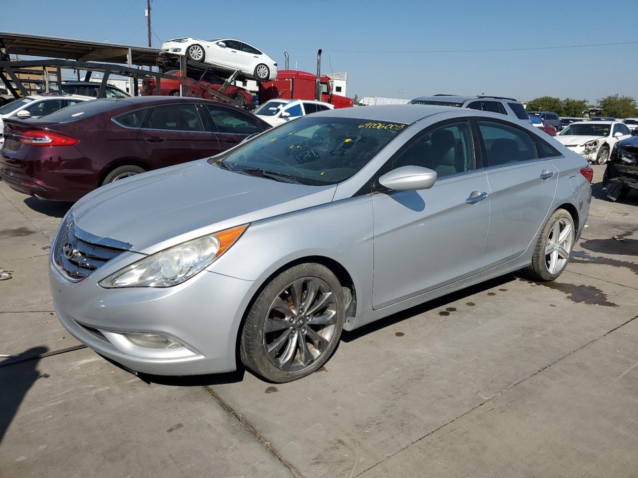 Image 1 of 2011 HYUNDAI SONATA SE 2011 with VIN 5NPEC4AC6BH216499