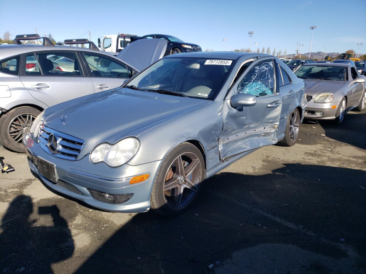 Obraz 1 z 2006 MERCEDES-BENZ C 230 2006 z VIN WDBRF52H36F774057
