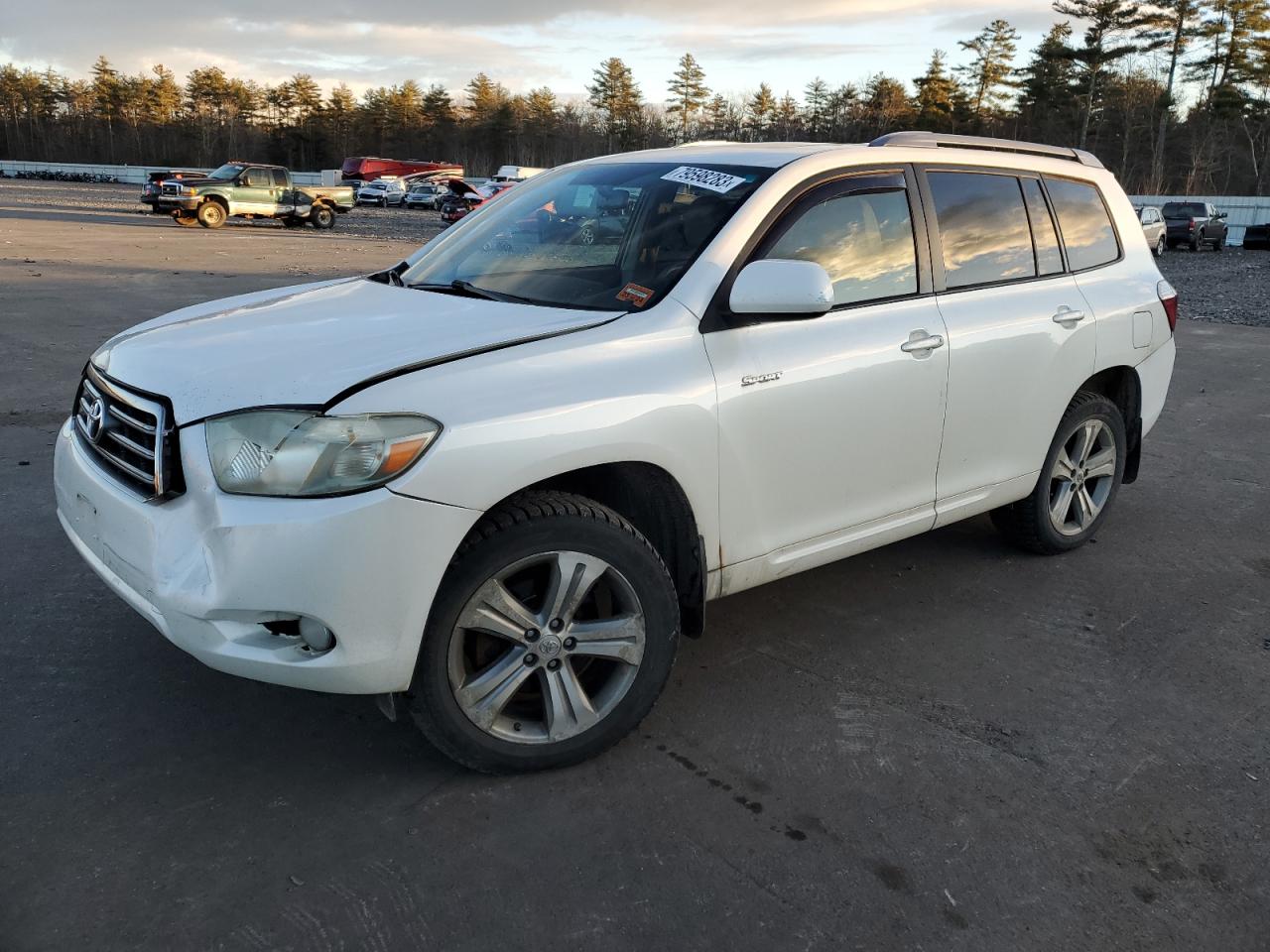 Изображение 1 2008 TOYOTA HIGHLANDER SPORT 2008 с VIN JTEES43A982050239