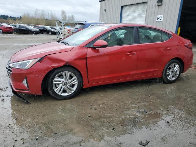 Image 1 of 2019 HYUNDAI ELANTRA SEL 2019 with VIN KMHD84LF8KU796831