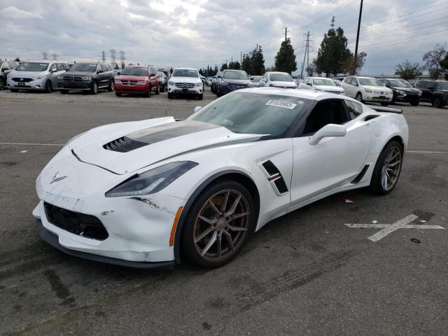 Image 1 of 2018 CHEVROLET CORVETTE GRAND SPORT 1LT 2018 with VIN 1G1YW2D76J5102453