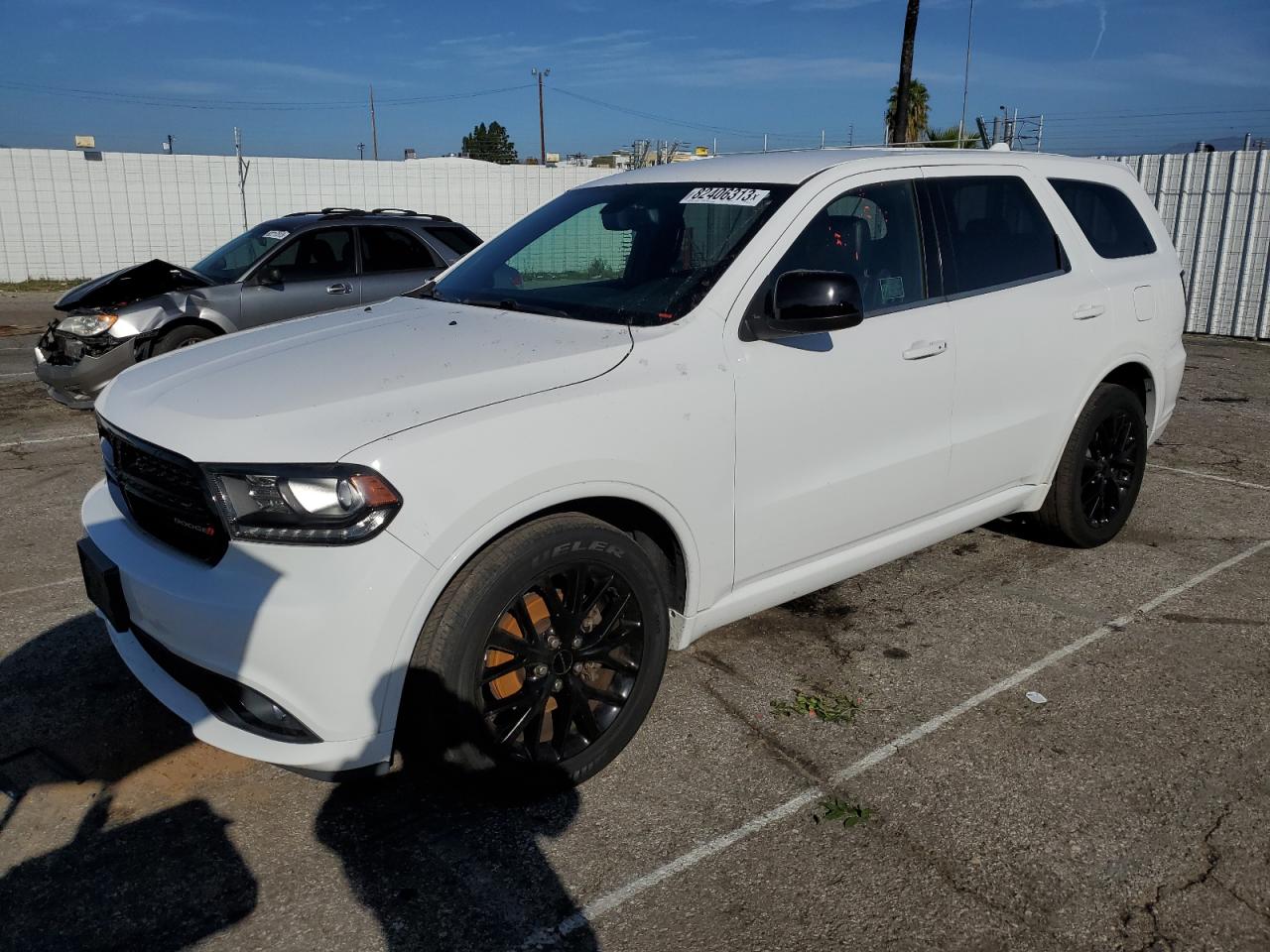 Image 1 of 2016 DODGE DURANGO SXT 2016 with VIN 1C4RDHAG5GC387126