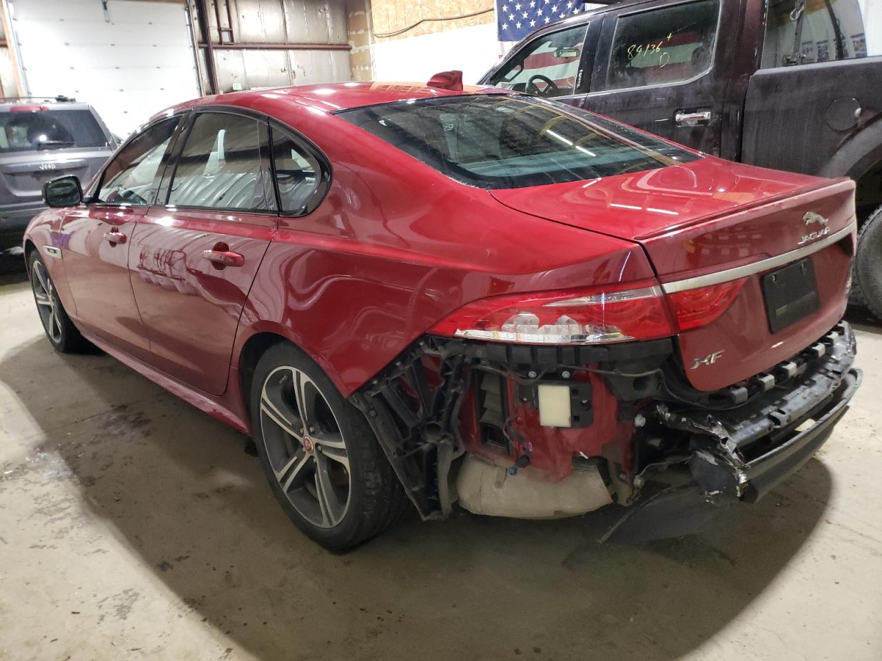 Image 2 of 2018 JAGUAR XF R - SPORT 2018 with VIN SAJBL4FX9JCY56765