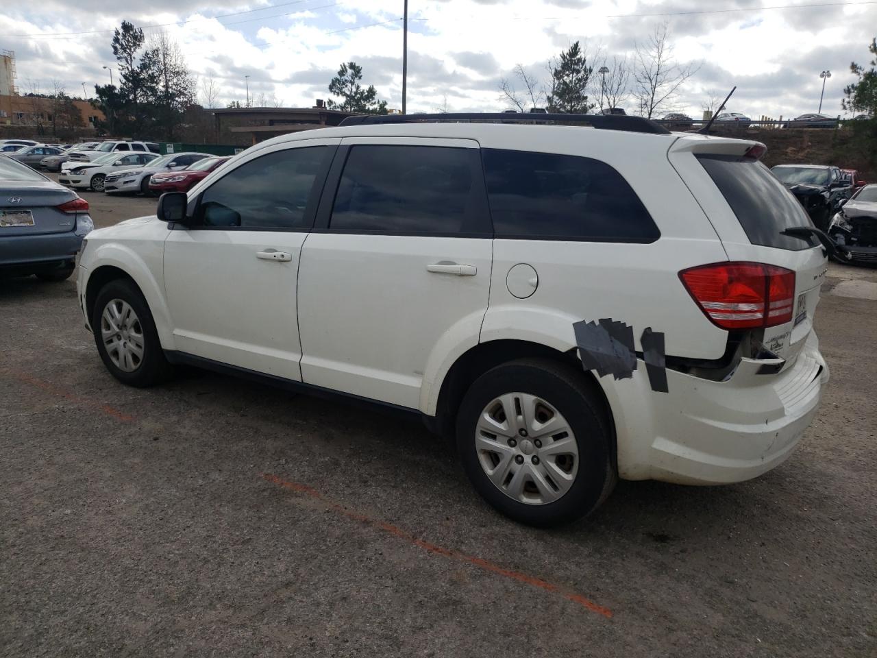 Image 2 of 2017 DODGE JOURNEY SE 2017 with VIN 3C4PDCAB0HT622312