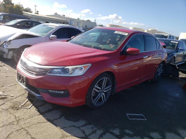 Image 1 of 2017 HONDA ACCORD SPORT 2017 with VIN 1HGCR2F51HA202063