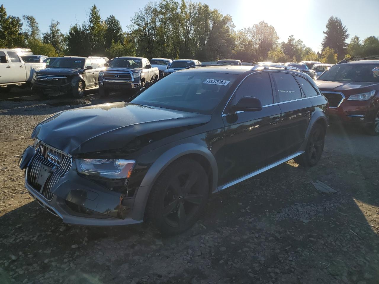 Image 1 of 2013 AUDI A4 ALLROAD PREMIUM PLUS 2013 with VIN WA1UFAFLXDA091036