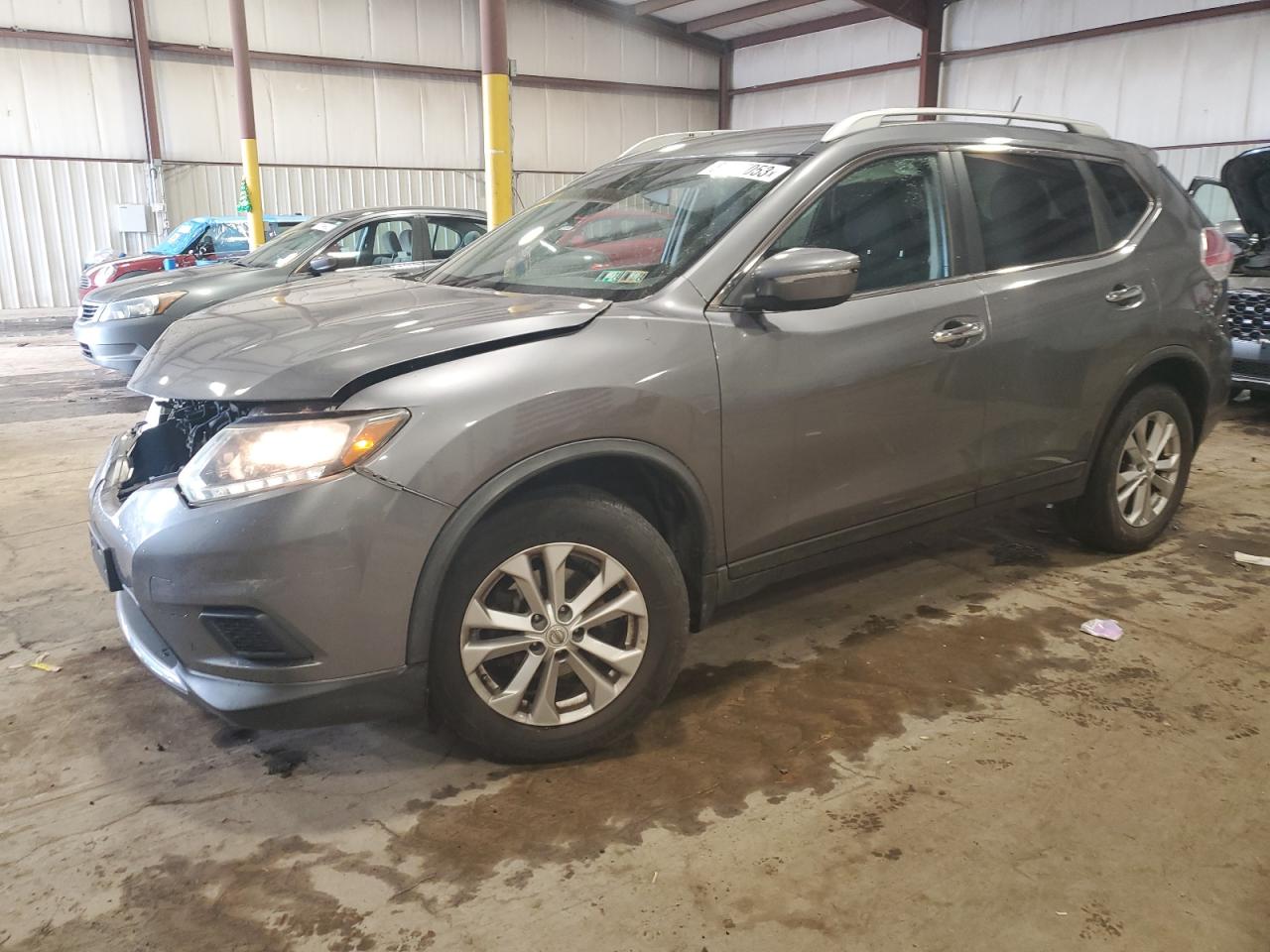 Image 1 of 2015 NISSAN ROGUE S 2015 with VIN KNMAT2MV1FP572983