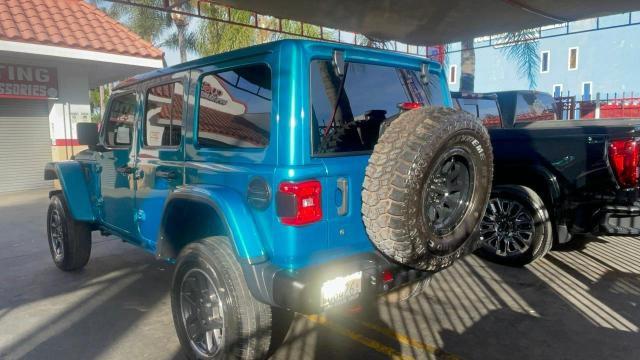 Image 3 of 2020 JEEP WRANGLER UNLIMITED RUBICON 2020 with VIN 1C4HJXFN2LW106401