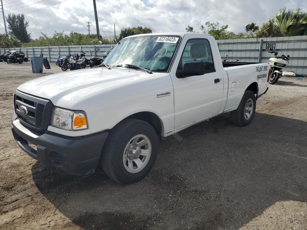 Image 1 of 2010 FORD RANGER  2010 with VIN 1FTKR1AD4APA38989