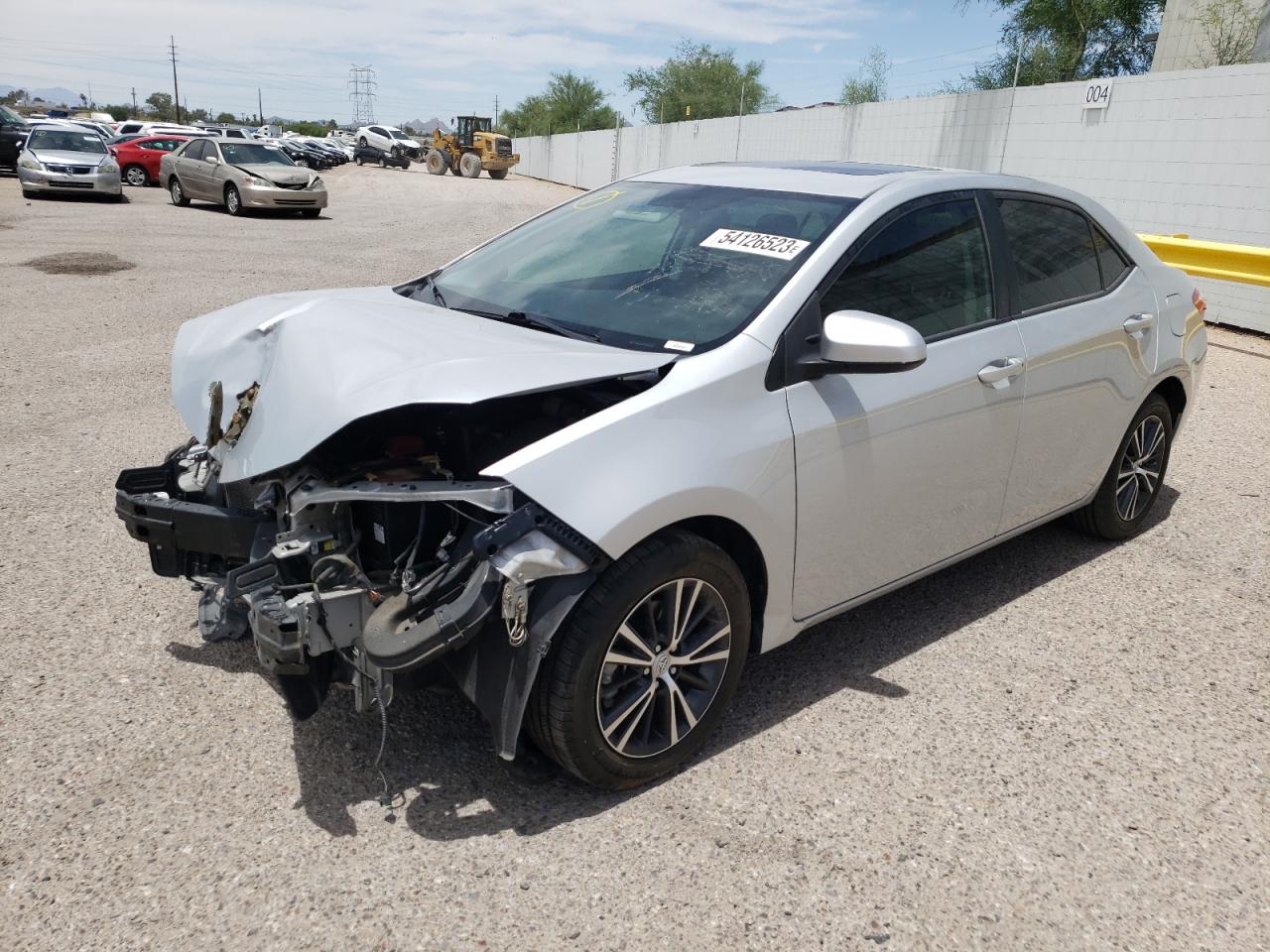 Image 1 of 2016 TOYOTA COROLLA L 2016 with VIN 2T1BURHE3GC719762