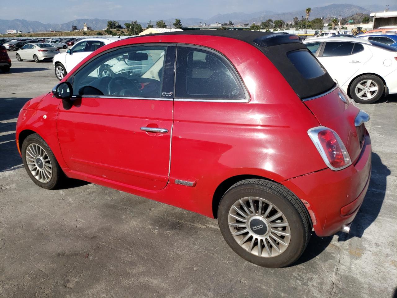 Image 2 of 2012 FIAT 500 LOUNGE 2012 with VIN 3C3CFFER6CT119379