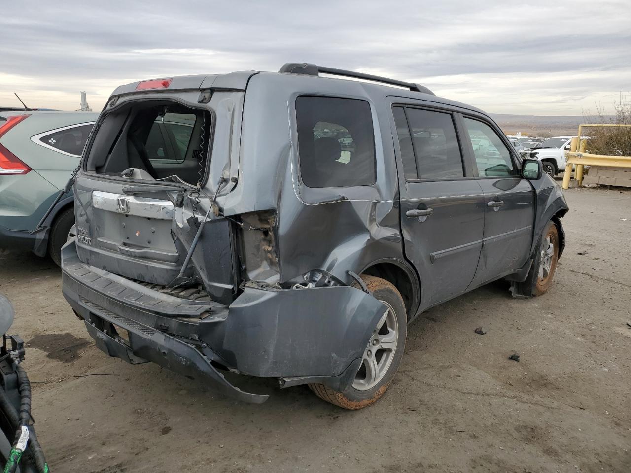 Image 3 of 2013 HONDA PILOT EXL 2013 with VIN 5FNYF3H51DB017089