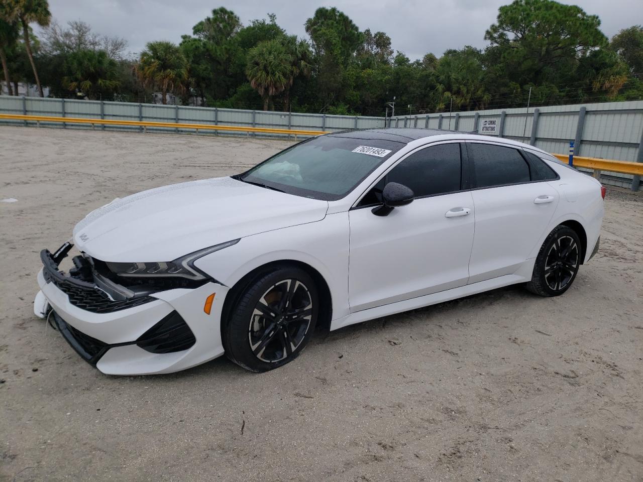 Image 1 of 2022 KIA K5 GT LINE 2022 with VIN 5XXG64J27NG137219