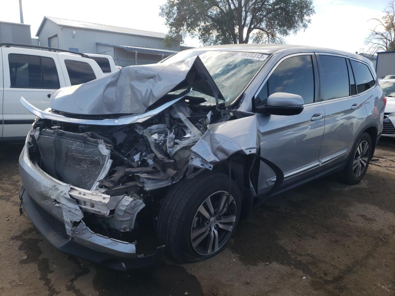 Image 1 of 2018 HONDA PILOT EXL 2018 with VIN 5FNYF5H58JB027089