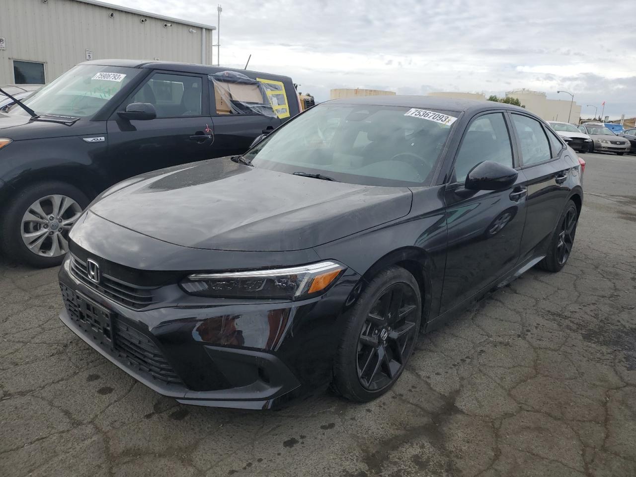 Image 1 of 2022 HONDA CIVIC SPORT 2022 with VIN 2HGFE2F56NH500159