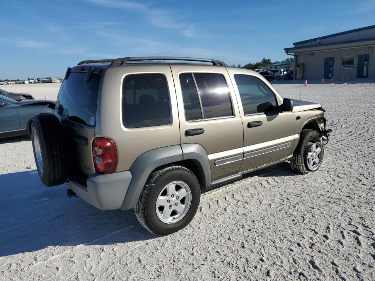 Image 3 of 2005 JEEP LIBERTY SPORT 2005 with VIN 1J4GK48K65W598051