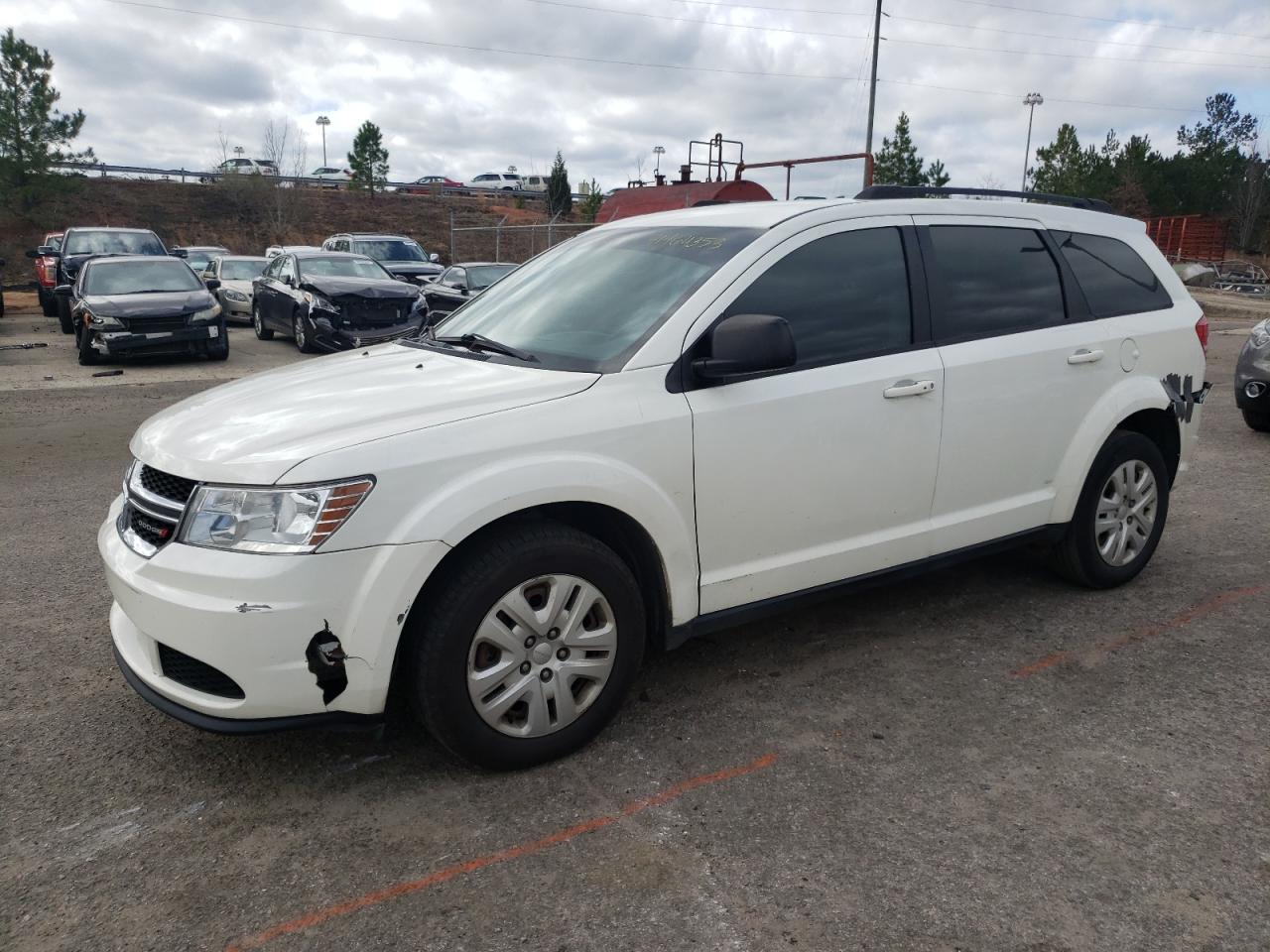 Image 1 of 2017 DODGE JOURNEY SE 2017 with VIN 3C4PDCAB0HT622312