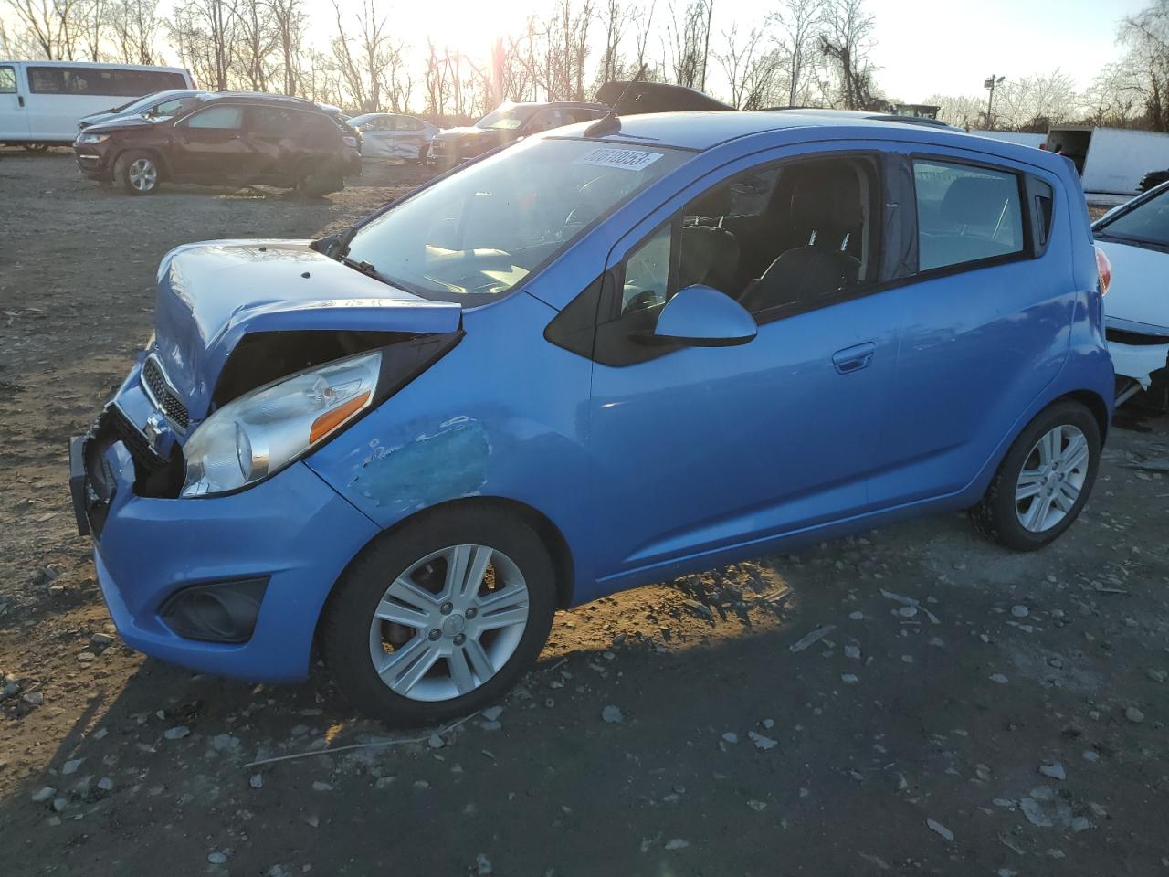 Image 1 of 2014 CHEVROLET SPARK 1LT 2014 with VIN KL8CD6S97EC561875
