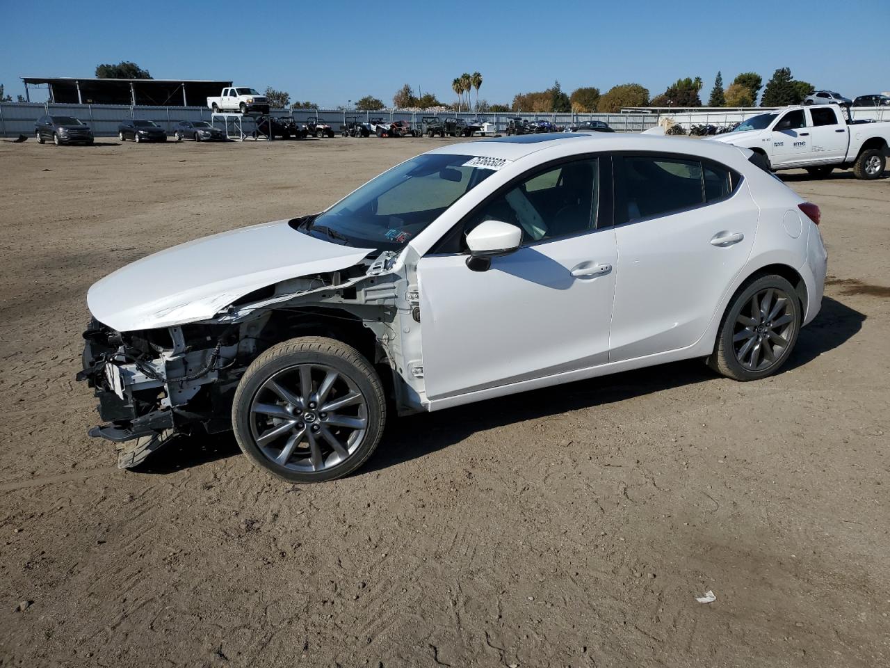 Image 1 of 2018 MAZDA 3 TOURING 2018 with VIN 3MZBN1L37JM162922