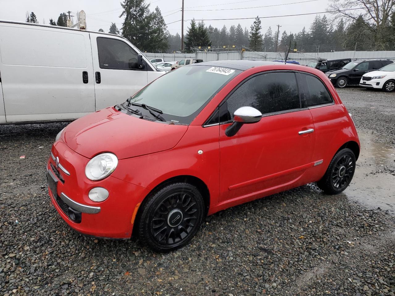 2012 FIAT 500 LOUNGE 2012 image