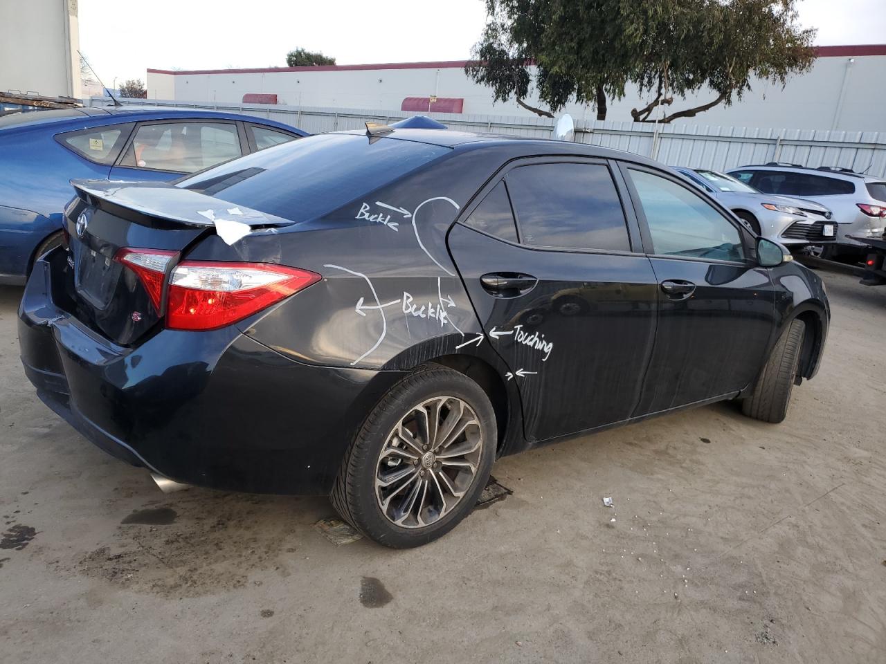 Image 3 of 2016 TOYOTA COROLLA L 2016 with VIN 5YFBURHE1GP467350