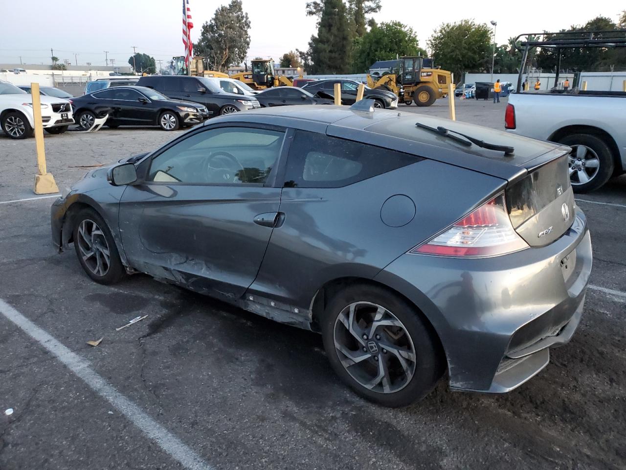 Image 2 of 2016 HONDA CR-Z EX 2016 with VIN JHMZF1C64GS000916