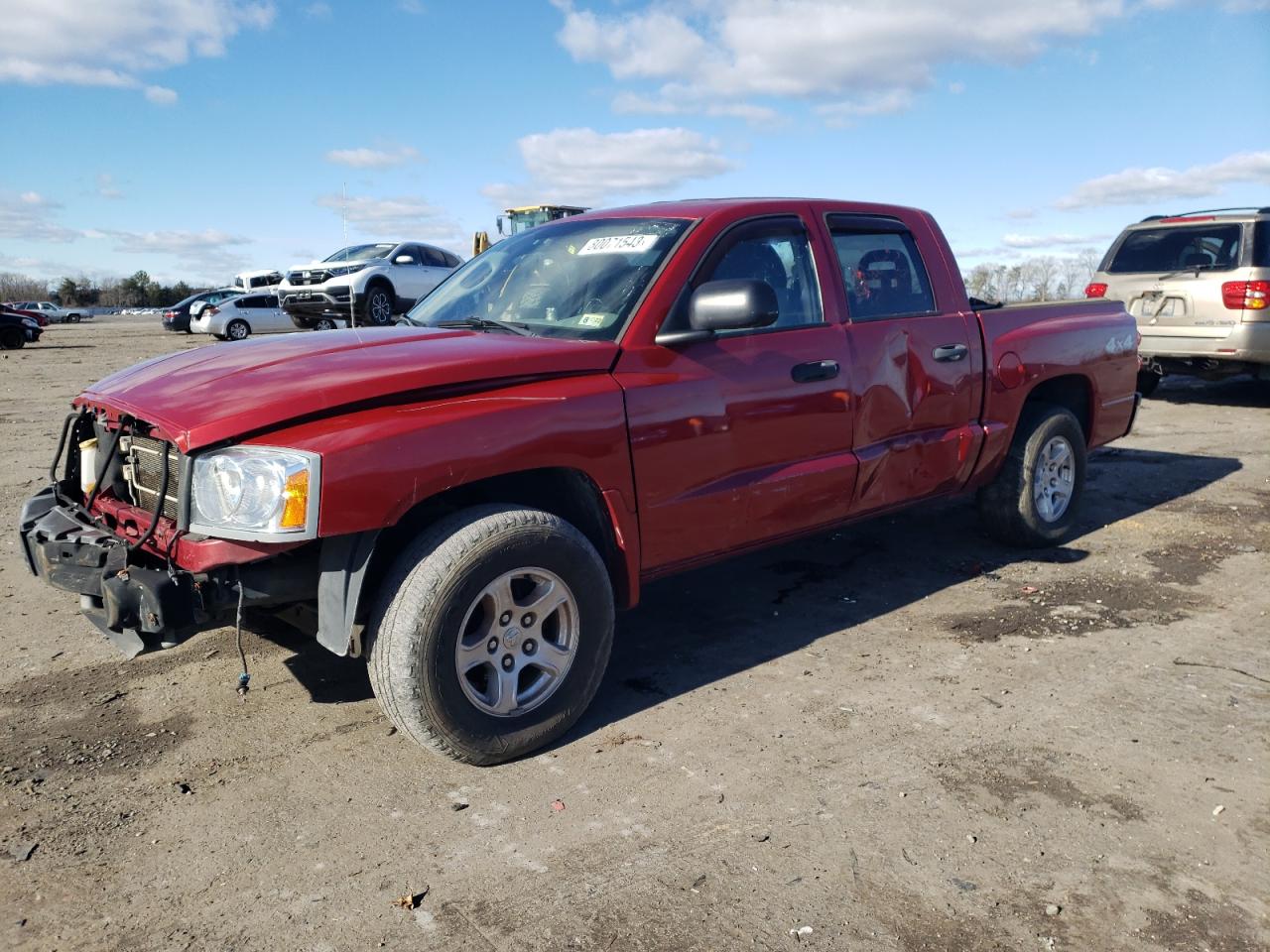 Image 1 of 2006 DODGE DAKOTA QUAD SLT 2006 with VIN 1D7HW48N46S518642