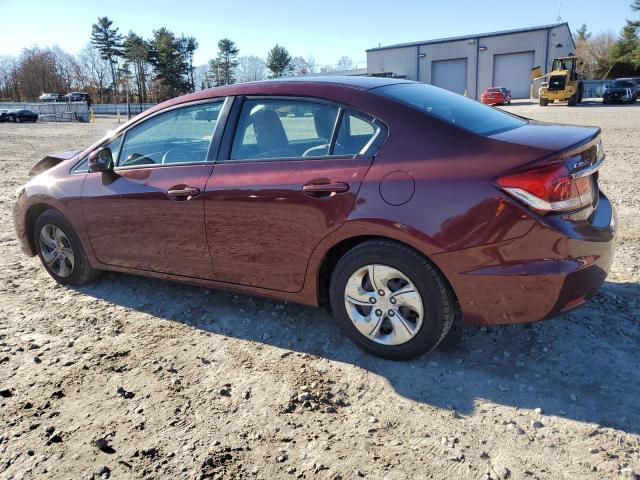 Изображение 2 2013 HONDA CIVIC LX 2013 с VIN 2HGFB2F58DH591460