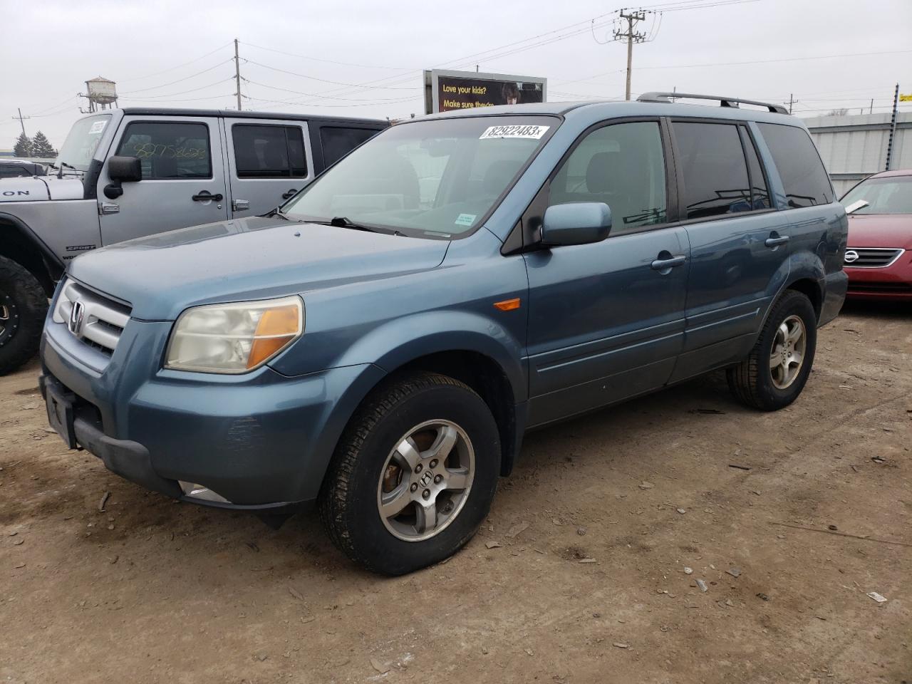 Изображение 1 2006 HONDA PILOT EX 2006 с VIN 5FNYF18676B016030