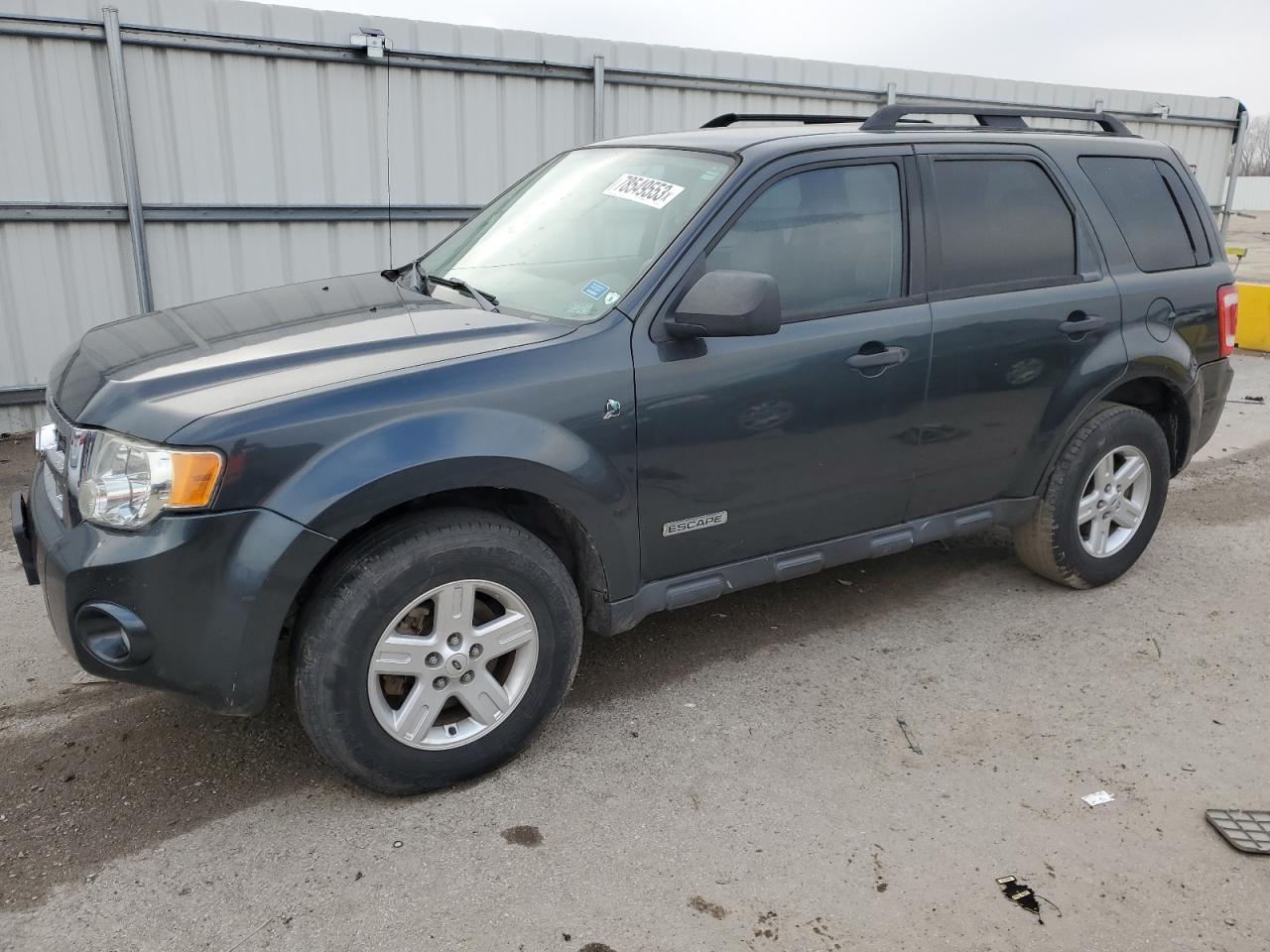 Image 1 of 2008 FORD ESCAPE HEV 2008 with VIN 1FMCU49H88KA46477