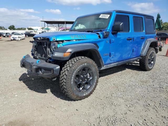 Изображение 1 2023 JEEP WRANGLER 4XE 2023 с VIN 1C4JJXN66PW690240