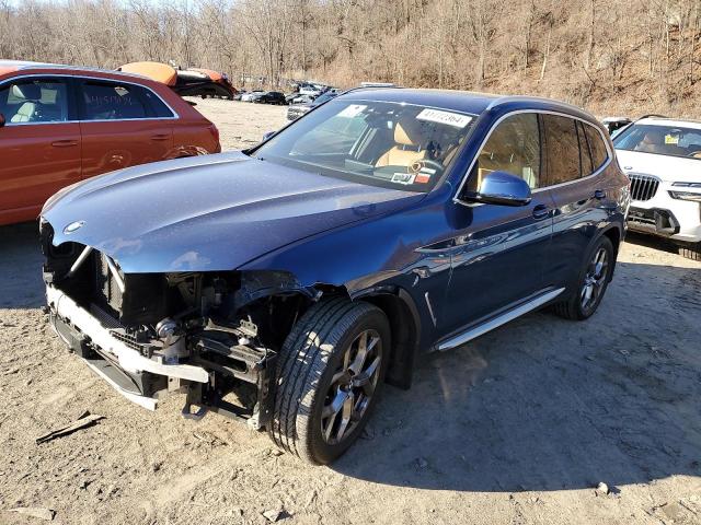 Image 1 of 2021 BMW X3 XDRIVE30I 2021 with VIN 5UXTY5C08M9F77053