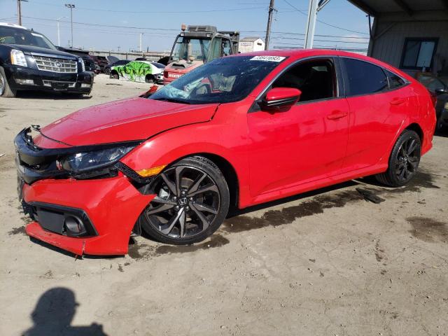 Image 1 of 2021 HONDA CIVIC SPORT 2021 with VIN 2HGFC2F80MH504304