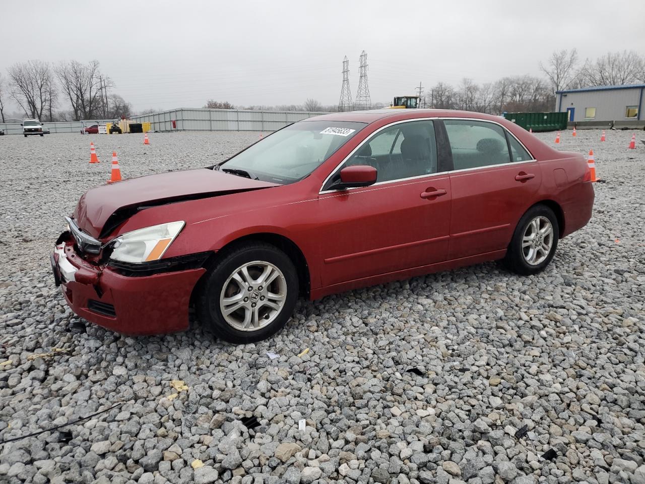 Image 1 of 2007 HONDA ACCORD EX 2007 with VIN 1HGCM56817A005516